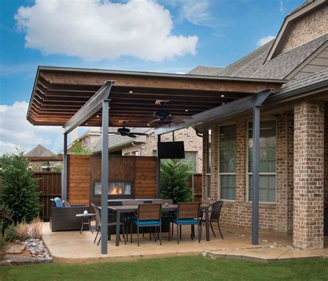 seal metal patio roof attaches to house|attach patio roof to existing house.